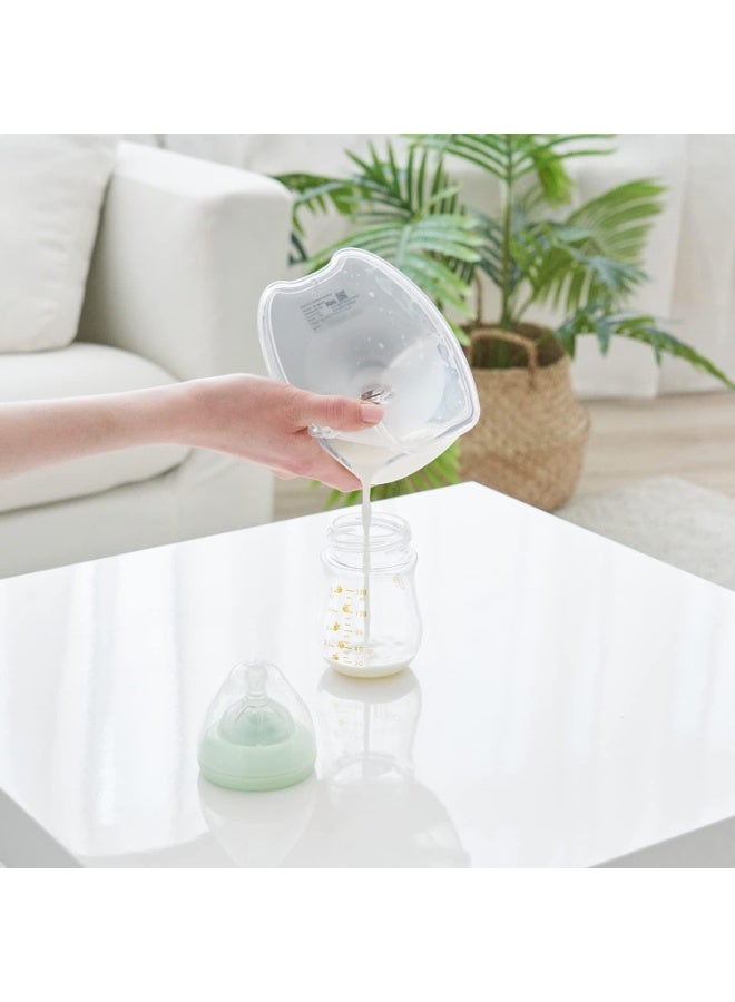 Bellababy Hands-Free Breast Pump Wearable with Storage Box, LED Display Electric Breast Pumps Wireless Portable, 4 Modes & 9 Levels Suction, 2 Packs. - Image 2